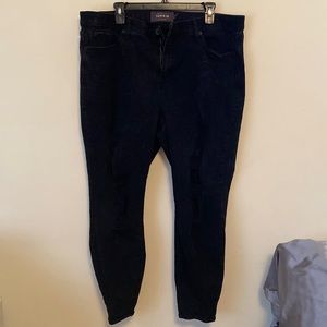 Torrid sky high skinny jeans